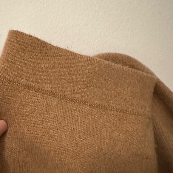 GUEST IN RESIDENCE BY GIGI HADID - Cashmere Quarter Zip in Camel XXL - Picture 5 of 7